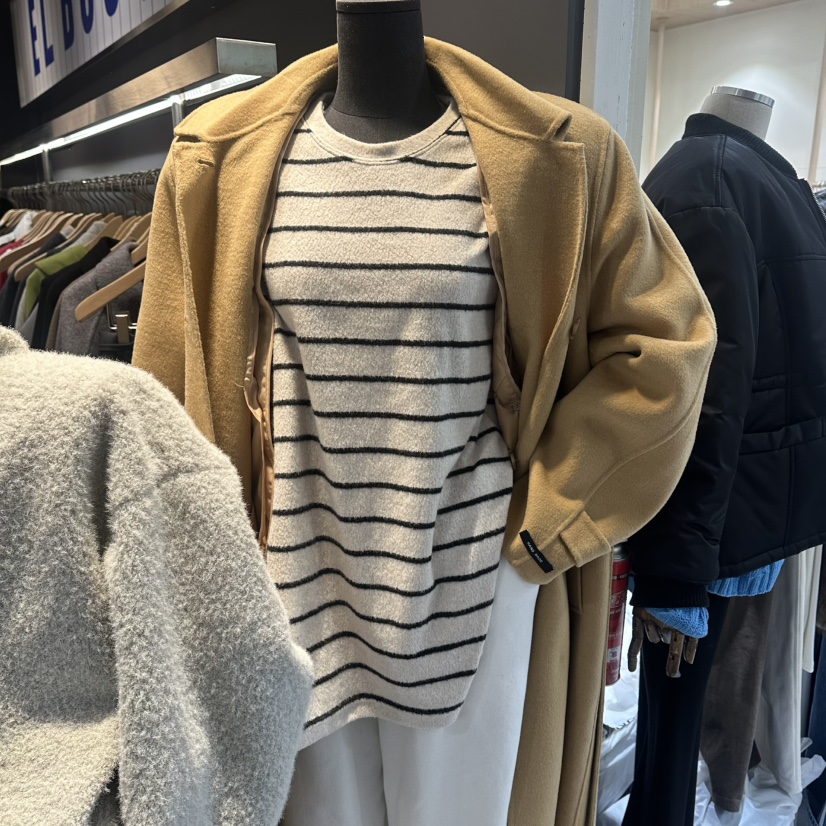 EL BOSQUE東大門㊣代購女裝新款人氣25秋冬休閑熱賣長袖T恤EL BOSQUE長袖T恤圖色2