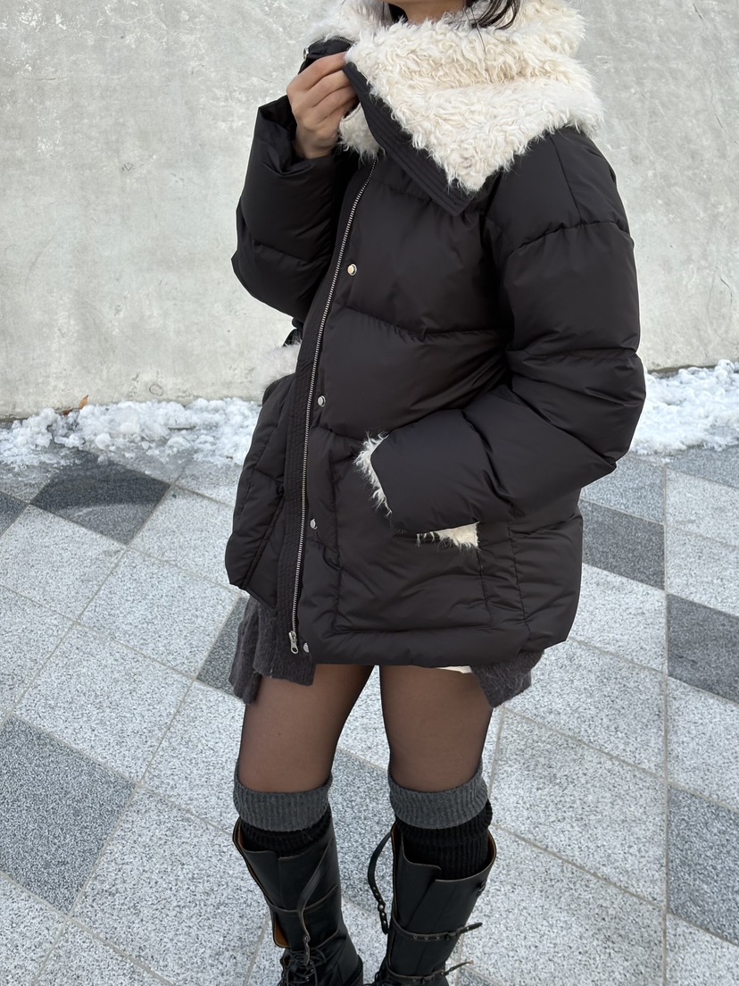 Verbena東大門㊣實拍女裝新品時尚推薦熱賣職業短款羽絨服填充Verbena短款羽絨服