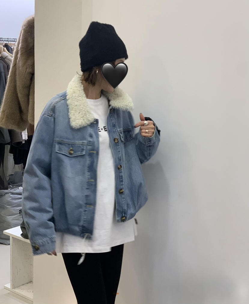 TWENTY FOUR SEVEN24-7韓國直郵㊣女士新款25秋冬短款羽絨服口袋填充鴨絨TEWNTY FOUR SEVEN24-7短款羽絨服