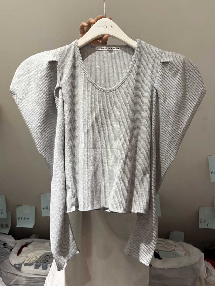 BELITA-L韓國代購㊣女士新款時尚真品人氣熱賣休閑長袖T恤BELITA-L長袖T恤圖色3