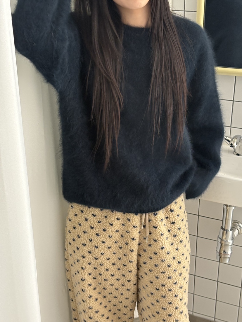 Verbena東大門㊣代購女士新款熱賣真品職業25秋冬毛衣安哥拉Verbena毛衣