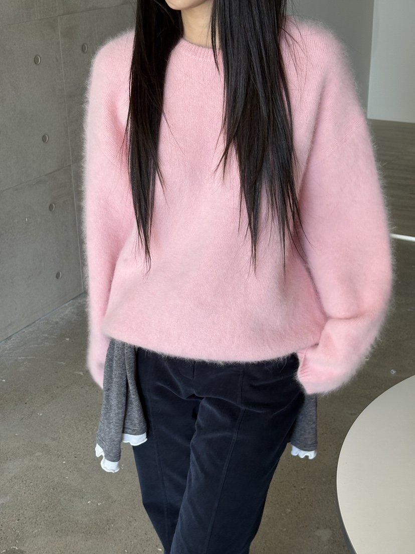 Verbena東大門㊣代購女士新款熱賣真品職業25秋冬毛衣安哥拉Verbena毛衣