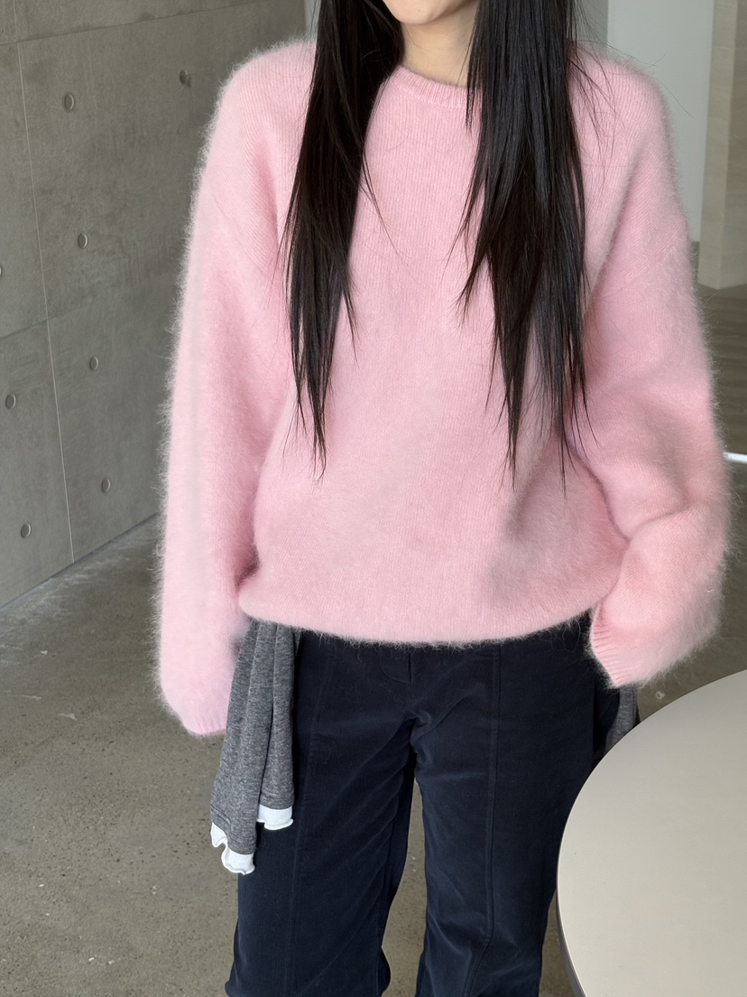 Verbena東大門㊣代購女士新款熱賣真品職業25秋冬毛衣安哥拉Verbena毛衣