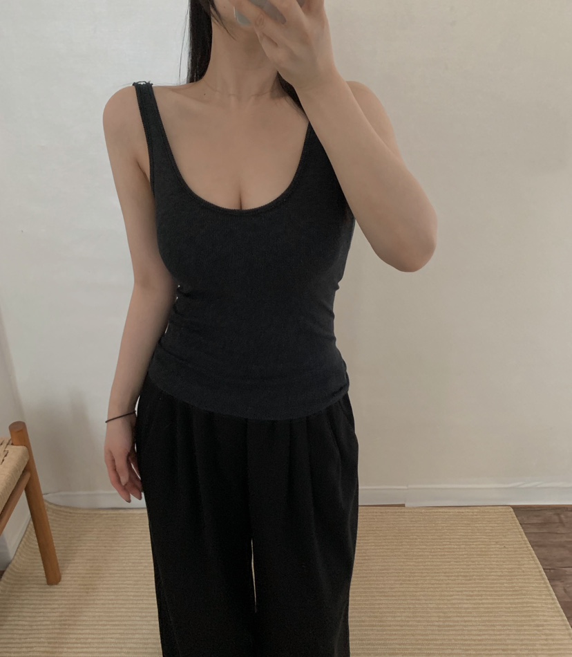 TWENTY FOUR SEVEN24-7韓國直郵㊣女裝新款職業吊帶背心TEWNTY FOUR SEVEN24-7吊帶/背心