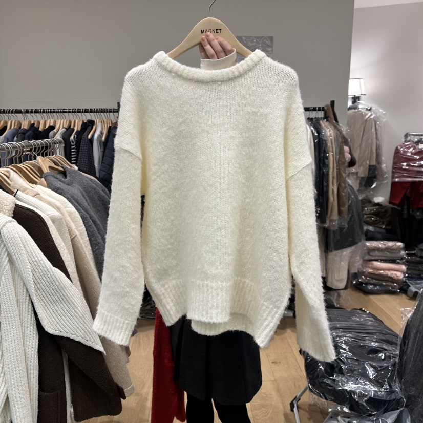 M.G.N韓國直郵㊣女士新款熱賣休閑25秋冬職業時尚推薦毛衣MAGNET毛衣圖色1