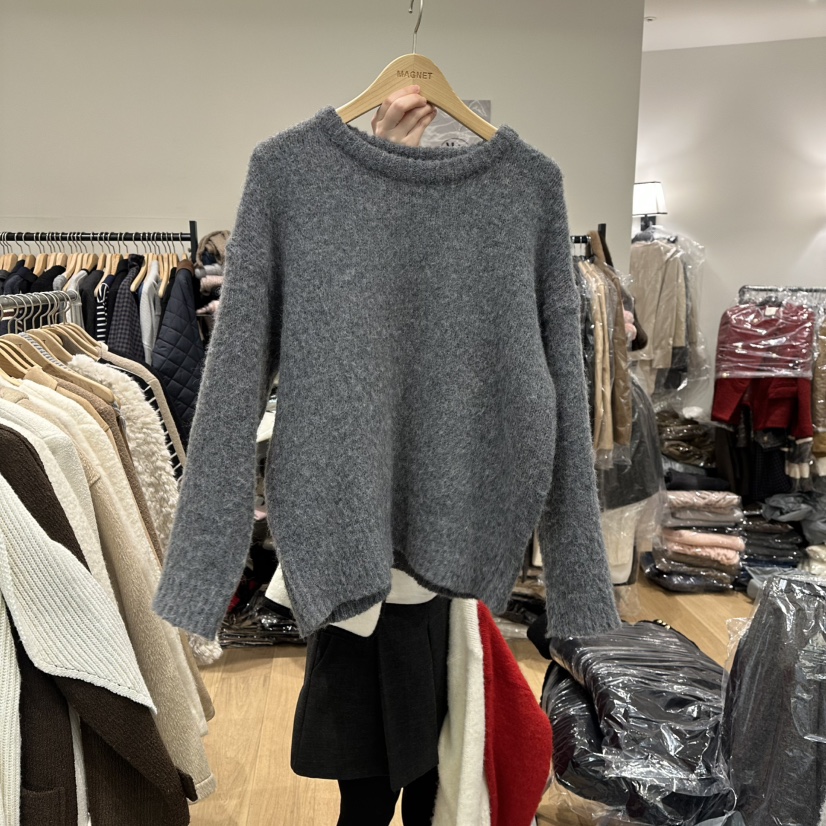 M.G.N韓國直郵㊣女士新款熱賣休閑25秋冬職業時尚推薦毛衣MAGNET毛衣圖色2