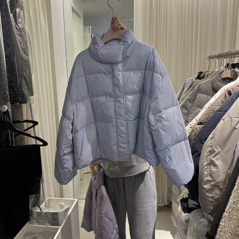 LIL韓國直郵㊣女裝新品職業時尚熱賣推薦25秋冬人氣短款棉服LIL短款棉服圖色3