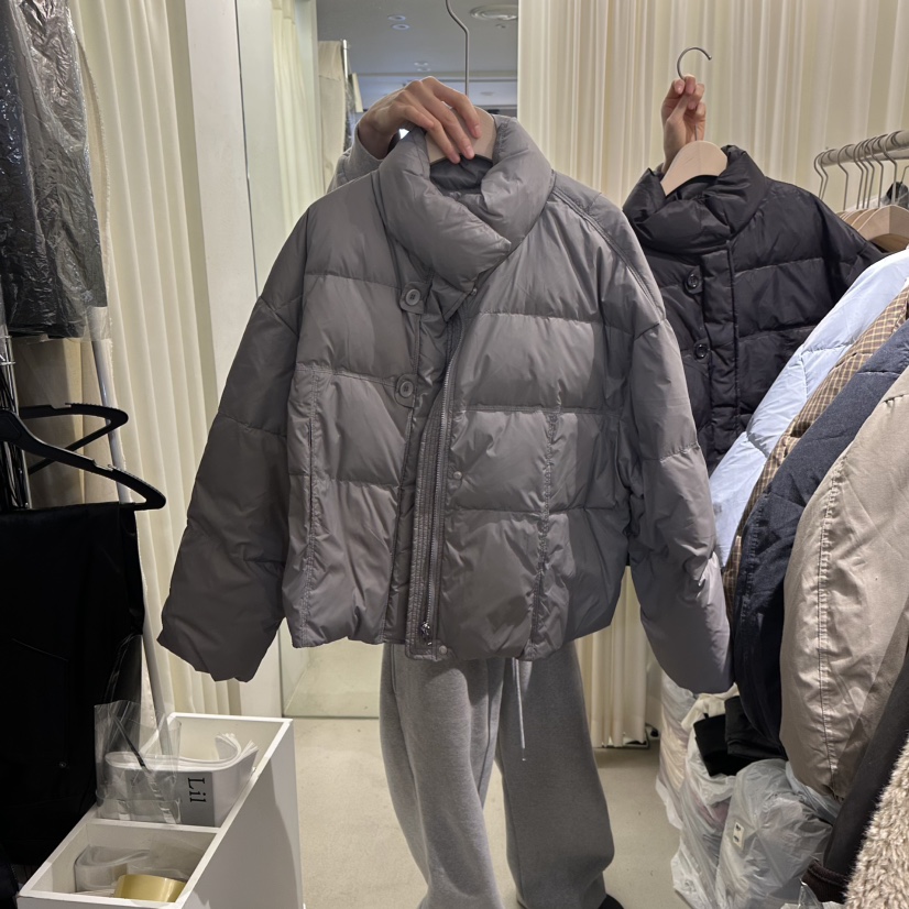 LIL韓國直郵㊣女裝新品職業時尚熱賣推薦25秋冬人氣短款棉服LIL短款棉服圖色4