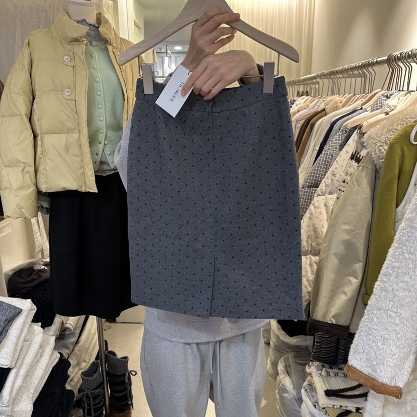 LIL東大門㊣代購女士新款休閑真品人氣推薦職業半身裙中短裙LIL半身裙/中短裙