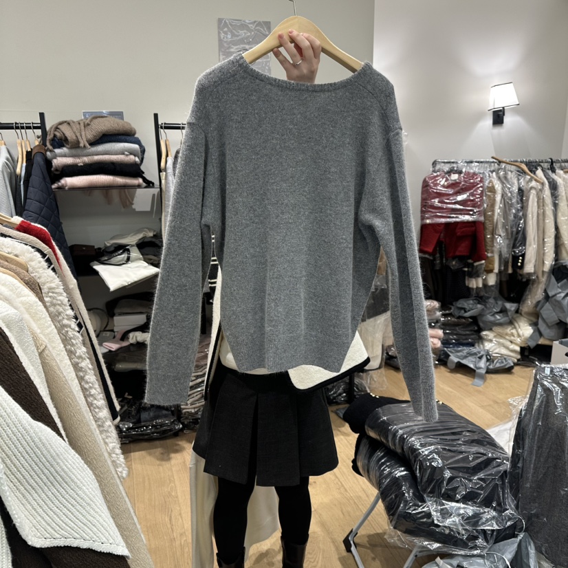 M.G.N東大門㊣直郵女士新款熱賣休閑推薦針織衫安哥拉羊毛MAGNET針織衫