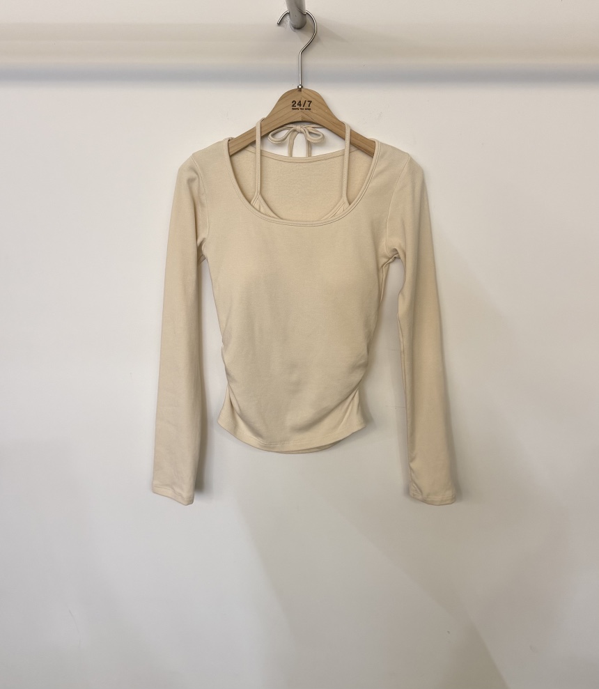 TWENTY FOUR SEVEN24-7韓國代購㊣女士新款時尚休閑長袖T恤TEWNTY FOUR SEVEN24-7長袖T恤圖色3