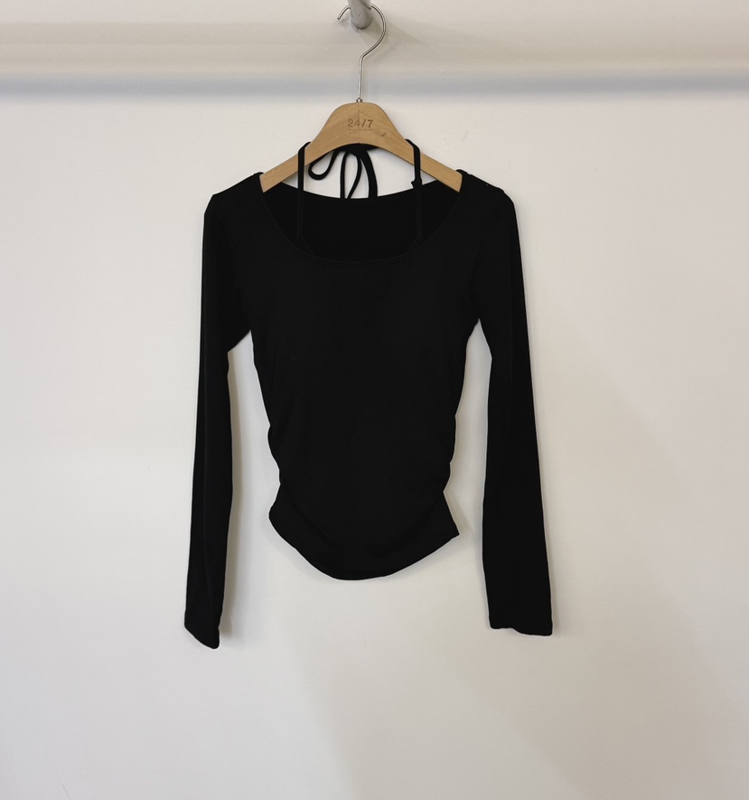 TWENTY FOUR SEVEN24-7韓國代購㊣女士新款時尚休閑長袖T恤TEWNTY FOUR SEVEN24-7長袖T恤圖色4