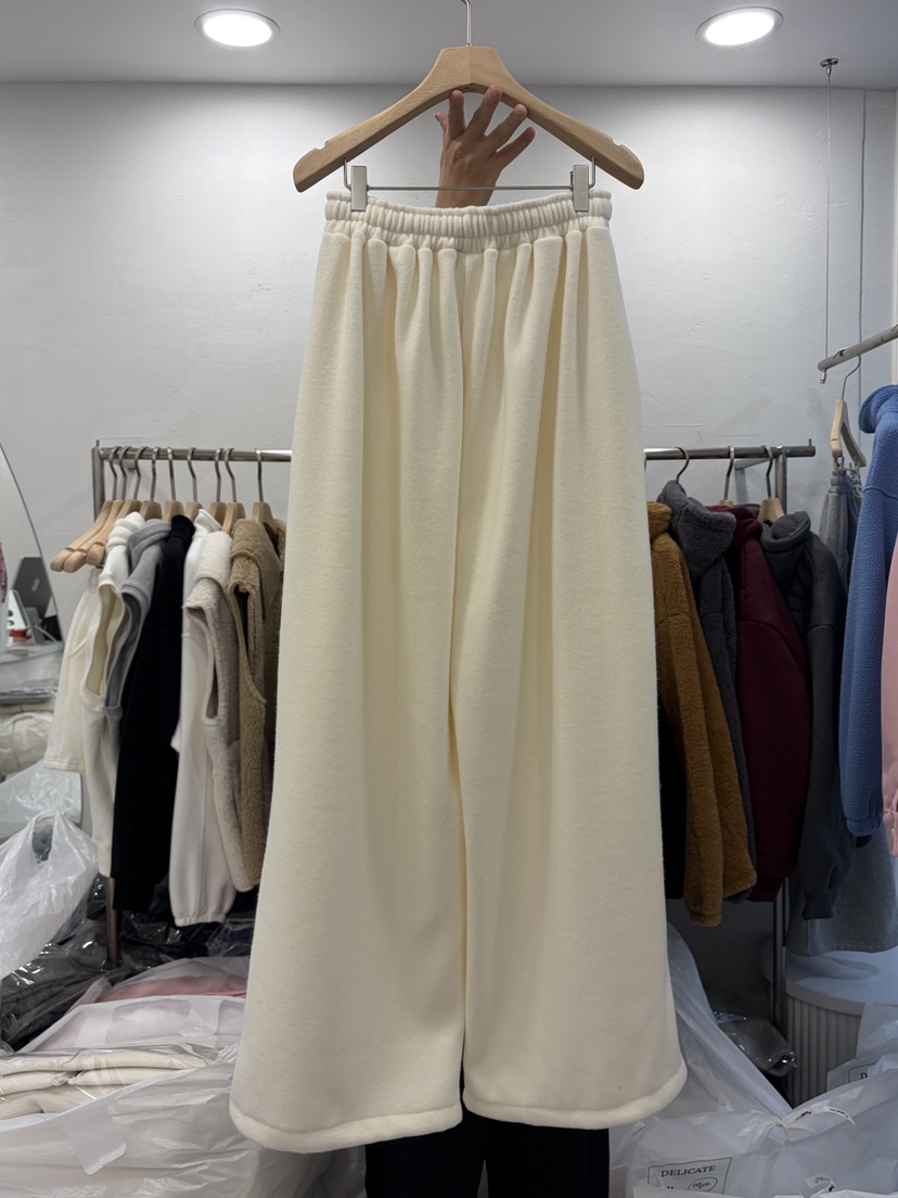 DELICATE韓國直郵㊣女士新款推薦人氣職業真品休閑褲皮褲貂皮DELICATE休閑褲