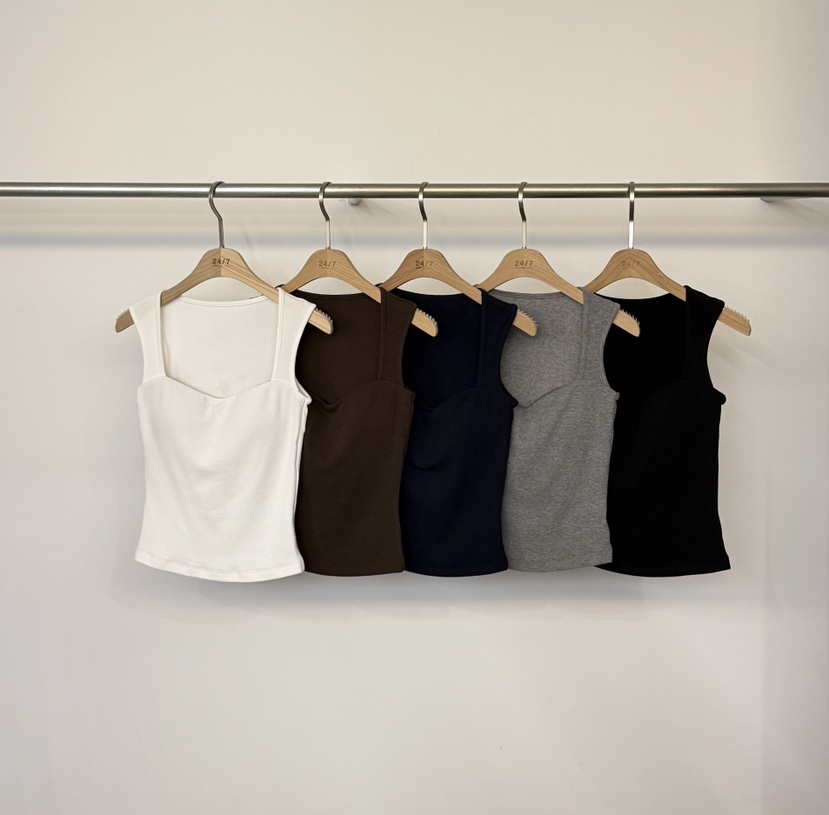 TWENTY FOUR SEVEN24-7韓國代購㊣女裝新品真品吊帶背心TEWNTY FOUR SEVEN24-7吊帶/背心