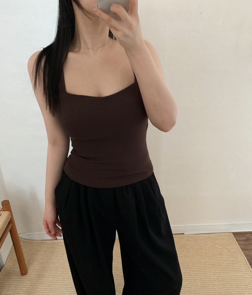 TWENTY FOUR SEVEN24-7韓國代購㊣女裝新品真品吊帶背心TEWNTY FOUR SEVEN24-7吊帶/背心