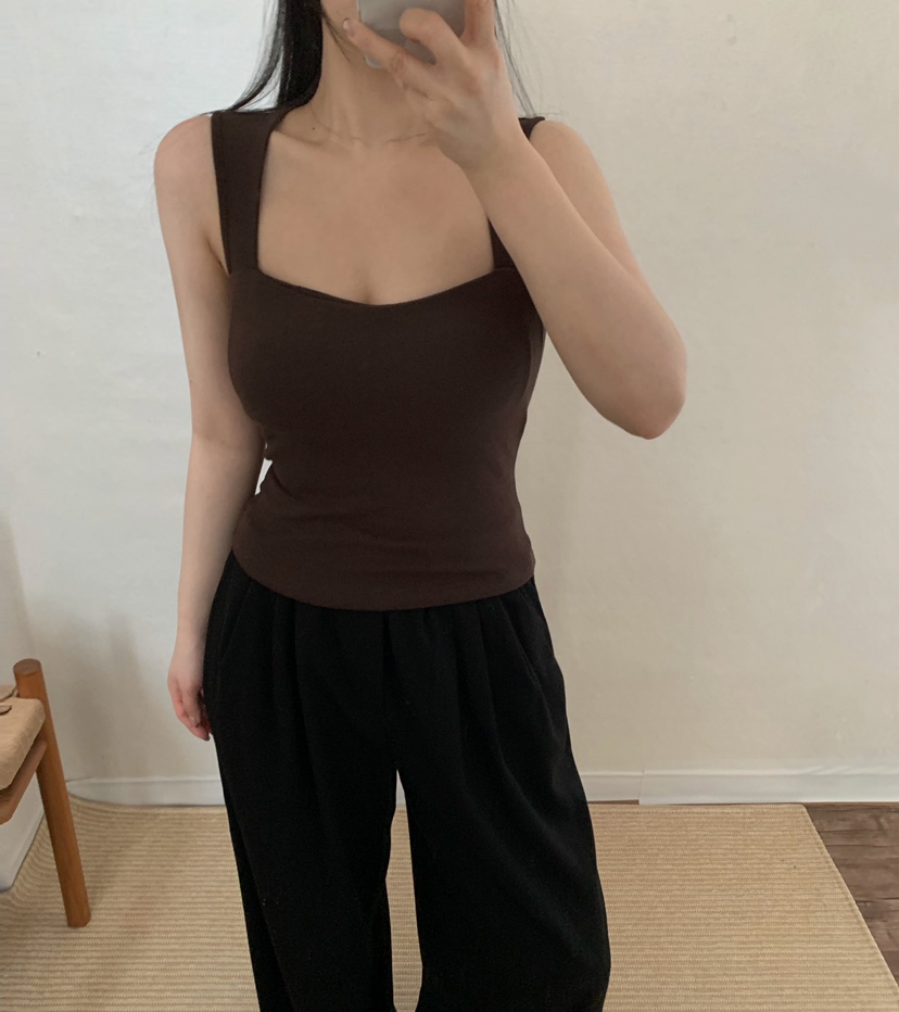 TWENTY FOUR SEVEN24-7韓國代購㊣女裝新品真品吊帶背心TEWNTY FOUR SEVEN24-7吊帶/背心