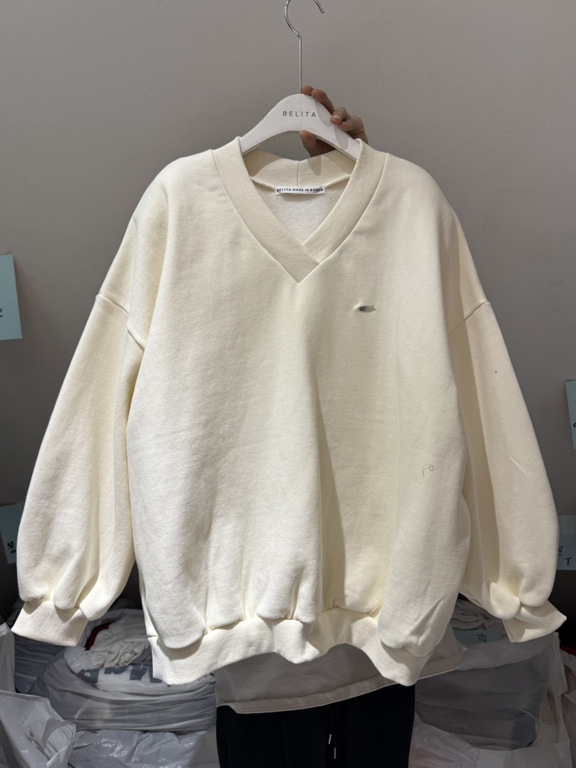 BELITA-L東大門㊣直郵女士新品職業人氣25秋冬真品休閑衛衣BELITA-L衛衣圖色1