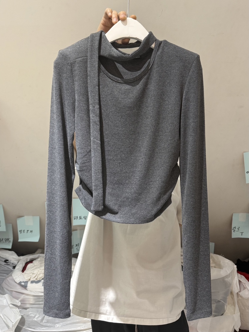 BELITA-L東大門㊣直郵女士新款休閑職業熱賣真品人氣長袖T恤BELITA-L長袖T恤圖色3