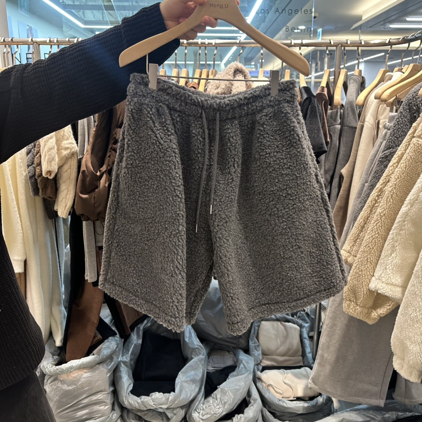 HONG.U東大門㊣代購女裝新品真品時尚25秋冬人氣推薦休閑短褲HONG.U短褲圖色3