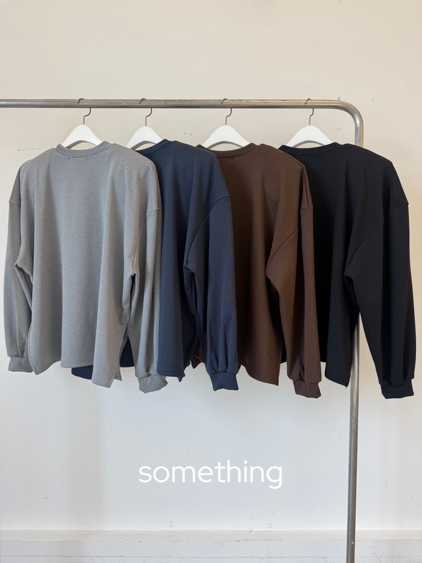 SOMETHING-L/FANCY東大門㊣代購女裝新款時尚職業長袖T恤SOMETHING-L/FANCY長袖T恤