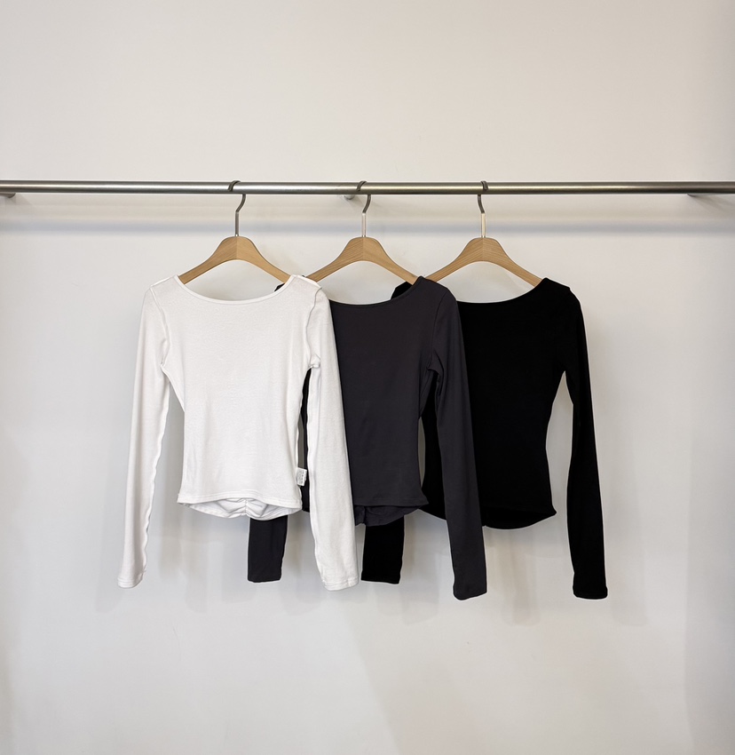 TWENTY FOUR SEVEN24-7韓國直郵㊣女裝新品推薦職業長袖T恤TEWNTY FOUR SEVEN24-7長袖T恤