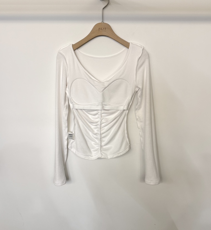 TWENTY FOUR SEVEN24-7韓國直郵㊣女裝新品推薦職業長袖T恤TEWNTY FOUR SEVEN24-7長袖T恤