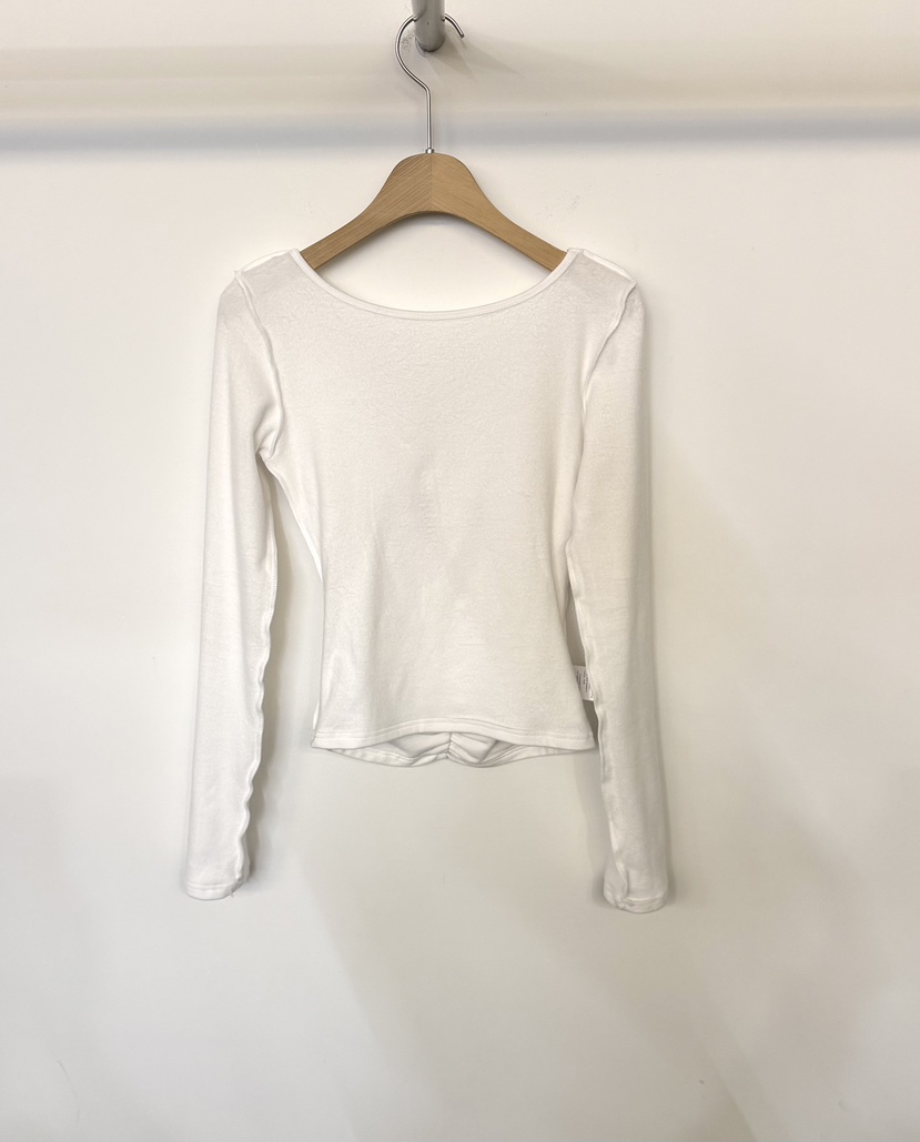 TWENTY FOUR SEVEN24-7韓國直郵㊣女裝新品推薦職業長袖T恤TEWNTY FOUR SEVEN24-7長袖T恤