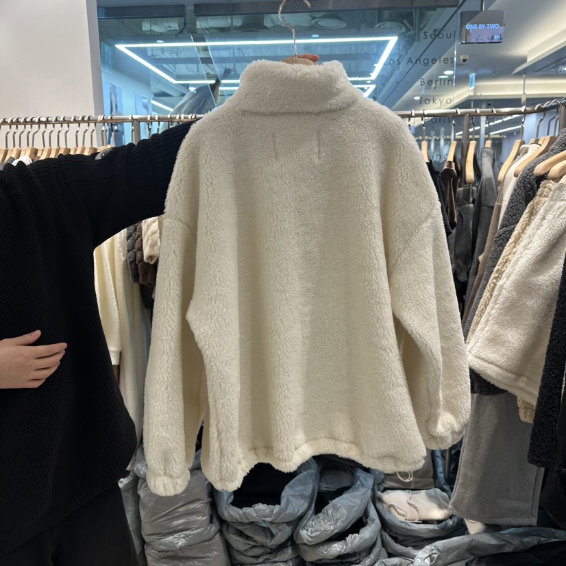 HONG.U東大門㊣直郵女裝新款真品休閑時尚職業熱賣衛衣拉鏈HONG.U衛衣