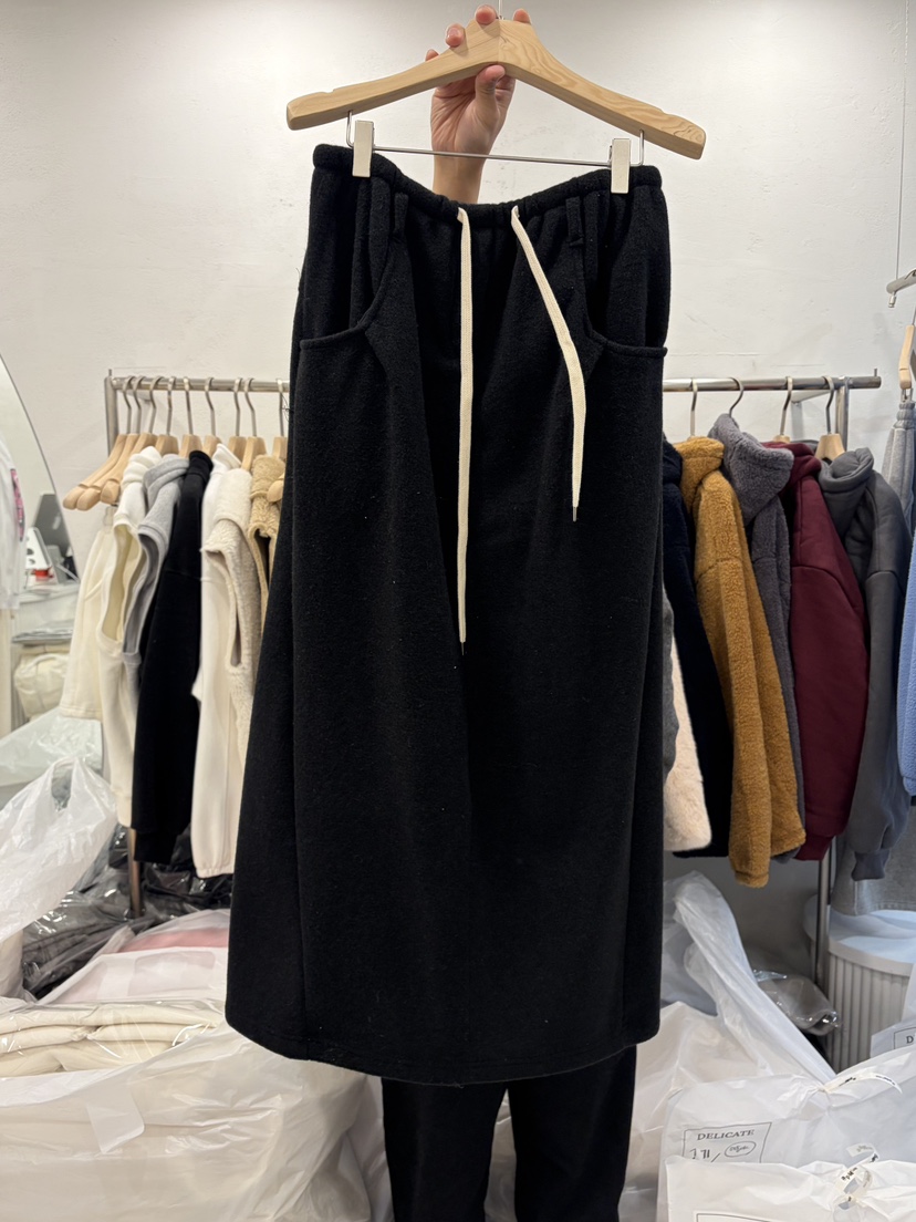 DELICATE東大門㊣實拍女裝新款真品休閑職業推薦熱賣長裙貂皮DELICATE長裙圖色3