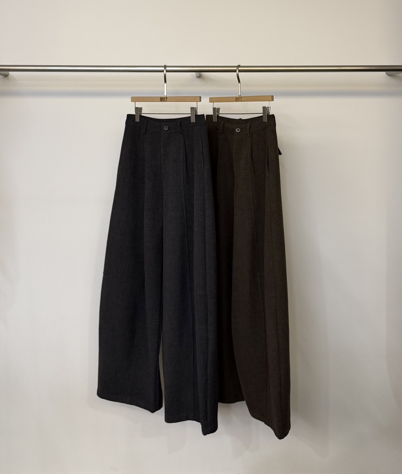 TWENTY FOUR SEVEN24-7韓國代購㊣女士新款真品休閑褲羊毛TEWNTY FOUR SEVEN24-7休閑褲