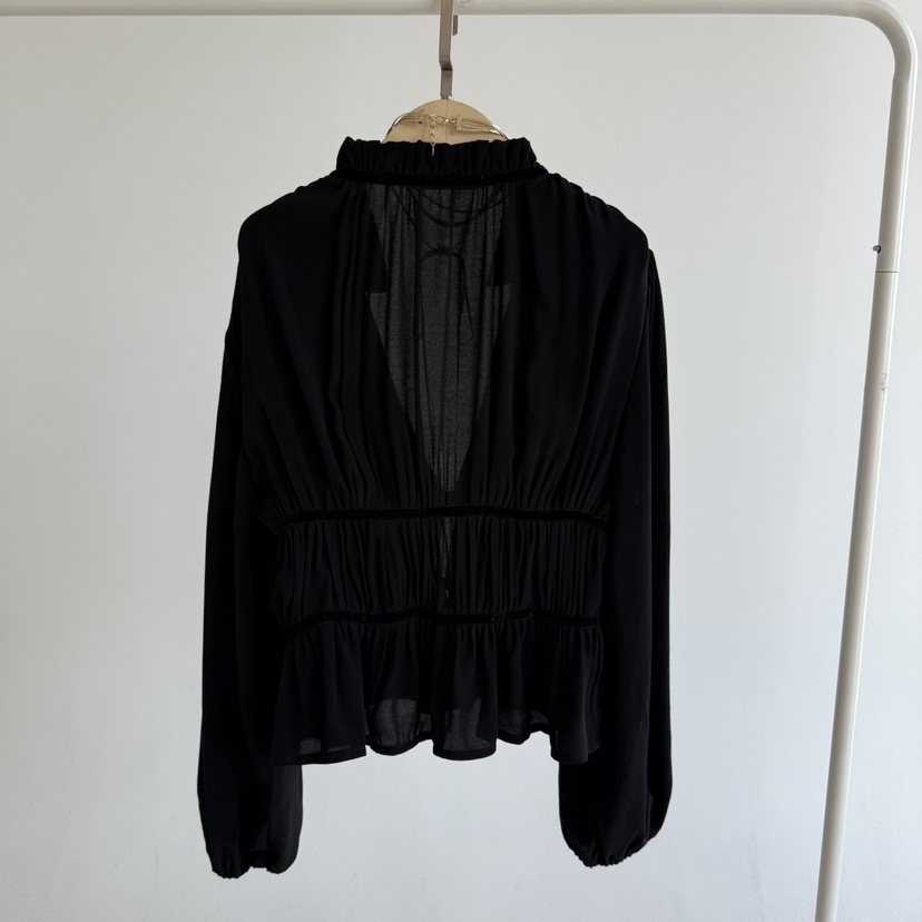 JENNY 1976東大門㊣實拍女裝新品時尚25秋冬襯衫蕾絲衫不含飾品JENNY 1976襯衫/蕾絲衫