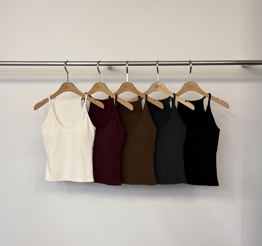 TWENTY FOUR SEVEN24-7東大門㊣實拍女士新款職業吊帶背心TEWNTY FOUR SEVEN24-7吊帶/背心