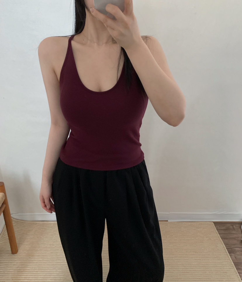 TWENTY FOUR SEVEN24-7東大門㊣實拍女士新款職業吊帶背心TEWNTY FOUR SEVEN24-7吊帶/背心