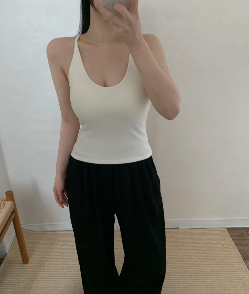 TWENTY FOUR SEVEN24-7東大門㊣實拍女士新款職業吊帶背心TEWNTY FOUR SEVEN24-7吊帶/背心