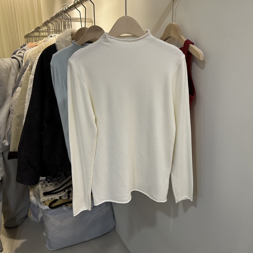 LIL東大門㊣實拍女裝新品真品人氣推薦熱賣時尚職業25秋冬針織衫LIL針織衫圖色8奶油白