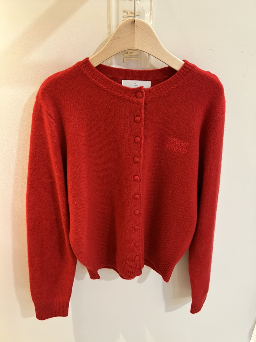 LIL東大門㊣代購女士新款時尚人氣真品25秋冬職業針織衫開衫LIL針織衫圖色4