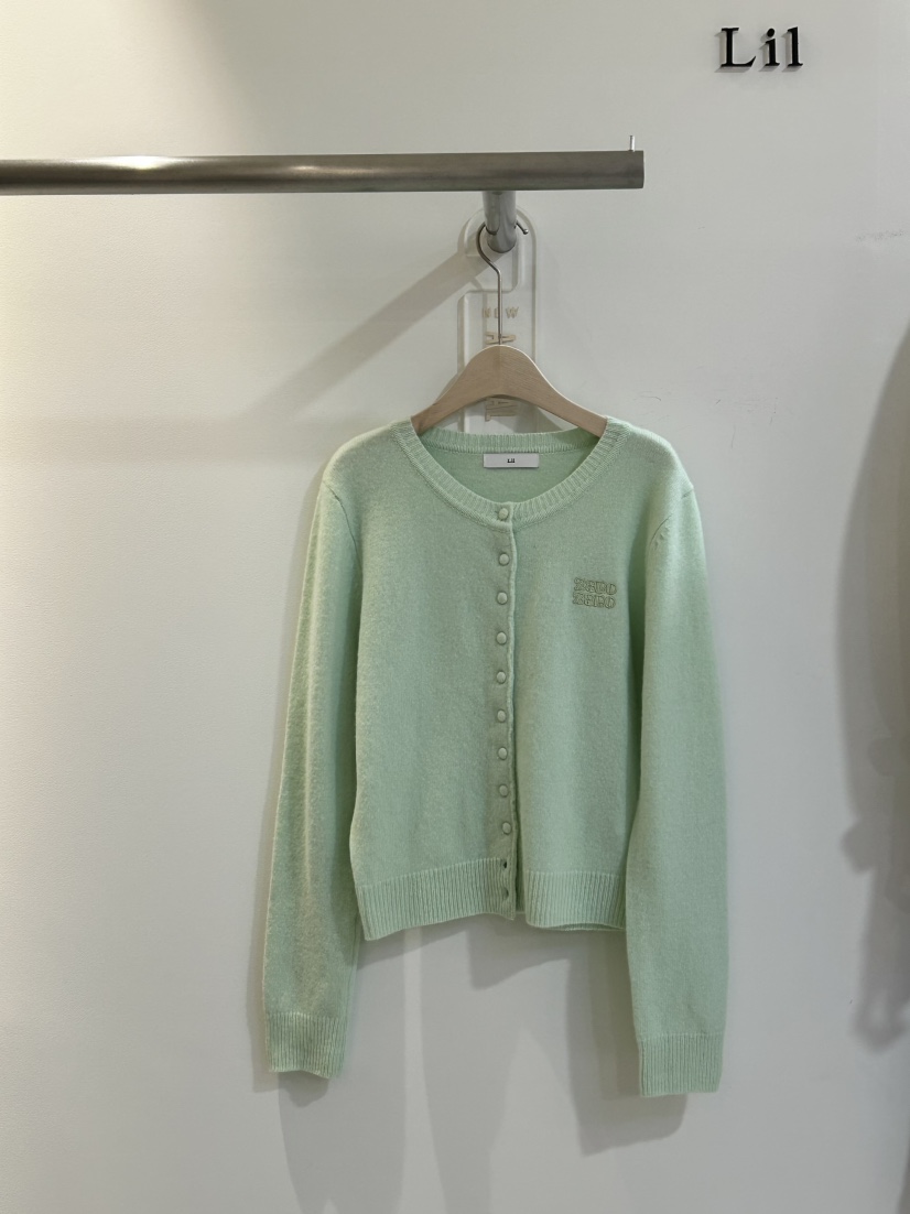 LIL東大門㊣代購女士新款時尚人氣真品25秋冬職業針織衫開衫LIL針織衫圖色6