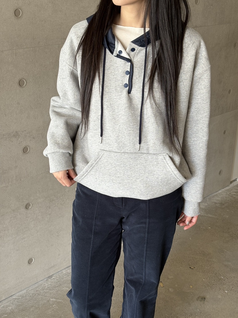 Verbena東大門㊣代購女士新品休閑25秋冬時尚真品推薦衛衣兜帽Verbena衛衣