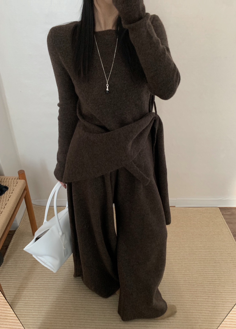 TWENTY FOUR SEVEN24-7東大門㊣代購女裝新款人氣套裝羊毛套裝TEWNTY FOUR SEVEN24-7套裝