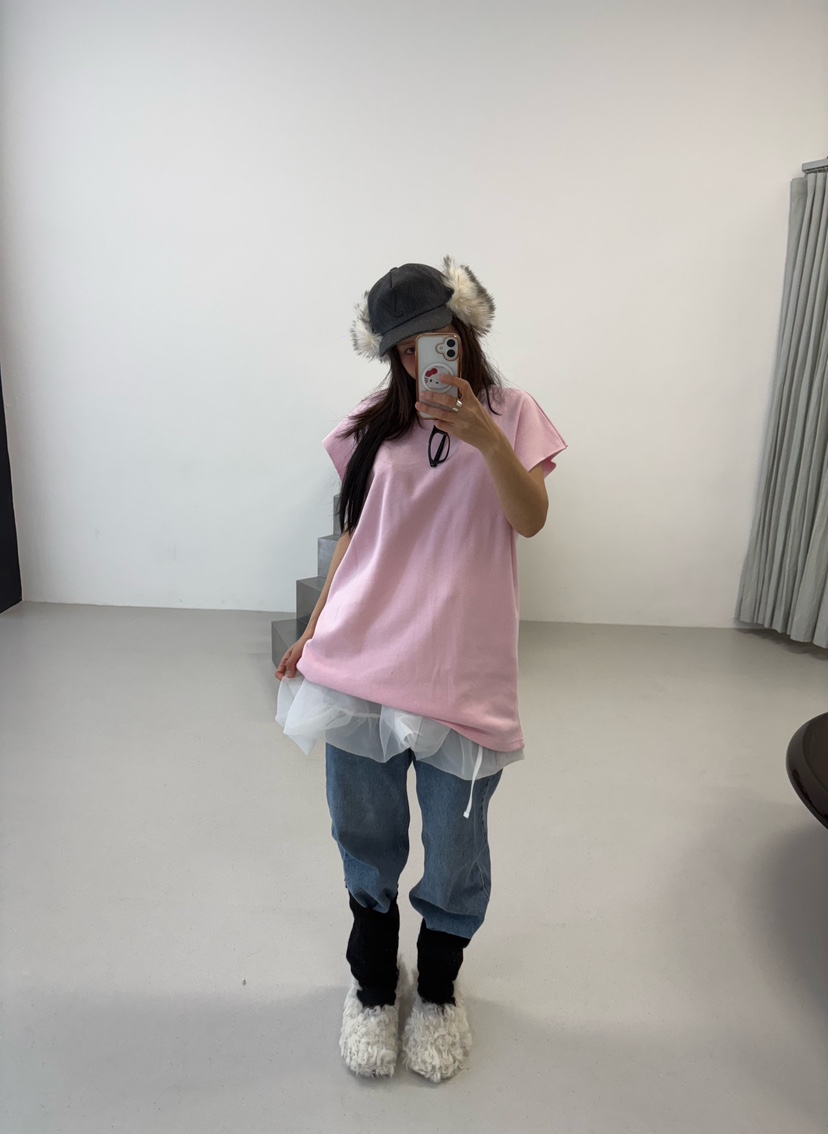 PLATFORM-L東大門㊣直郵女士新品25秋冬休閑推薦職業吊帶背心PLATFORM吊帶/背心