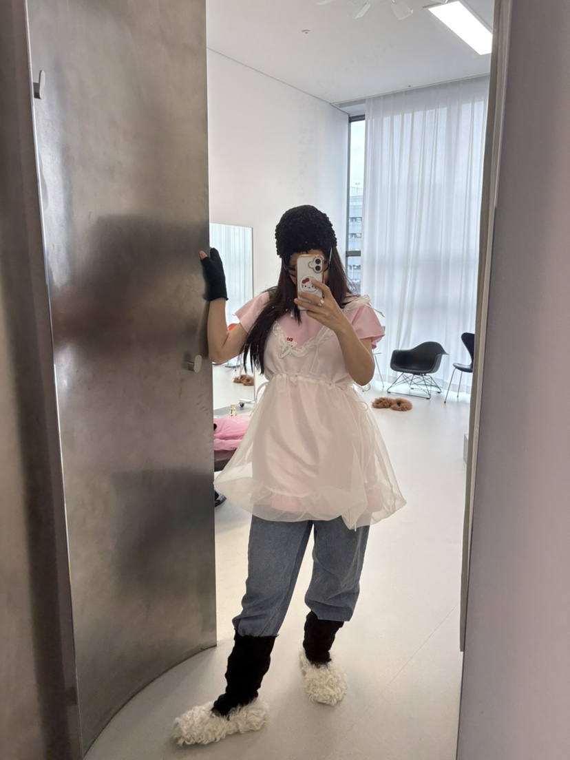 PLATFORM-L韓國代購㊣女士新款真品推薦人氣休閑25秋冬連衣裙PLATFORM連衣裙