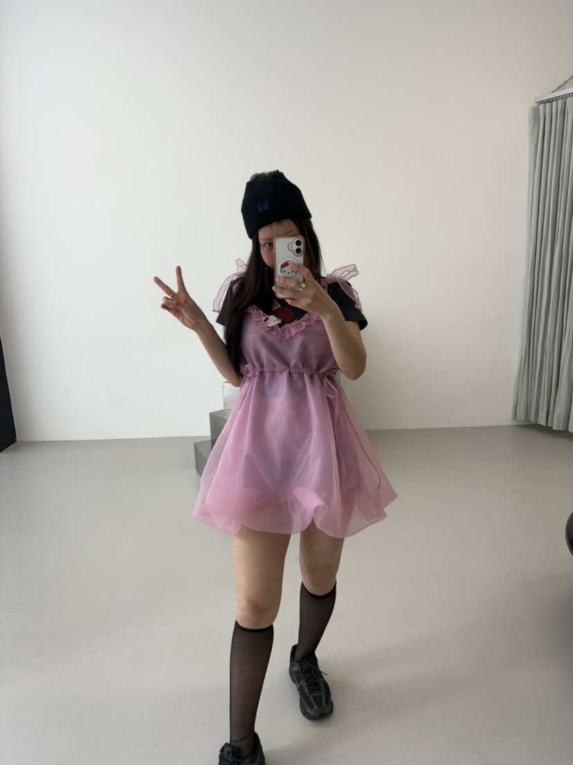 PLATFORM-L韓國代購㊣女士新款真品推薦人氣休閑25秋冬連衣裙PLATFORM連衣裙