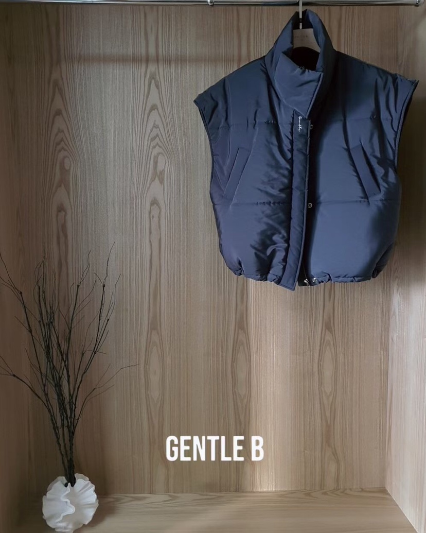 GENTLE B/LOVENTINA東大門㊣直郵女裝新品職業25秋冬馬甲填充GENTLE B/LOVENTINA馬甲