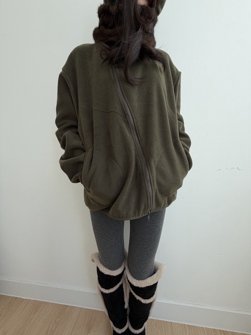 KALEIDOSCOPE東大門㊣代購女裝新品熱賣真品休閑夾克拉鏈兜帽KALEIDOSCOPE夾克