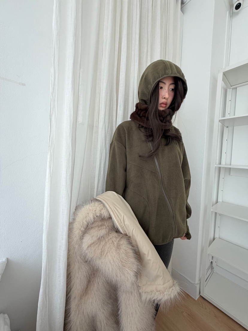 KALEIDOSCOPE東大門㊣代購女裝新品熱賣真品休閑夾克拉鏈兜帽KALEIDOSCOPE夾克