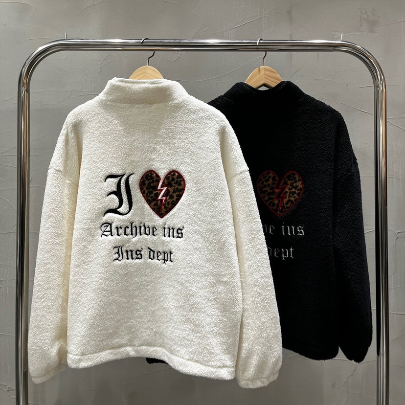 INSSENSE-A韓國直郵㊣女士新款推薦職業人氣時尚衛衣拉鏈絨INSSENSE-A衛衣