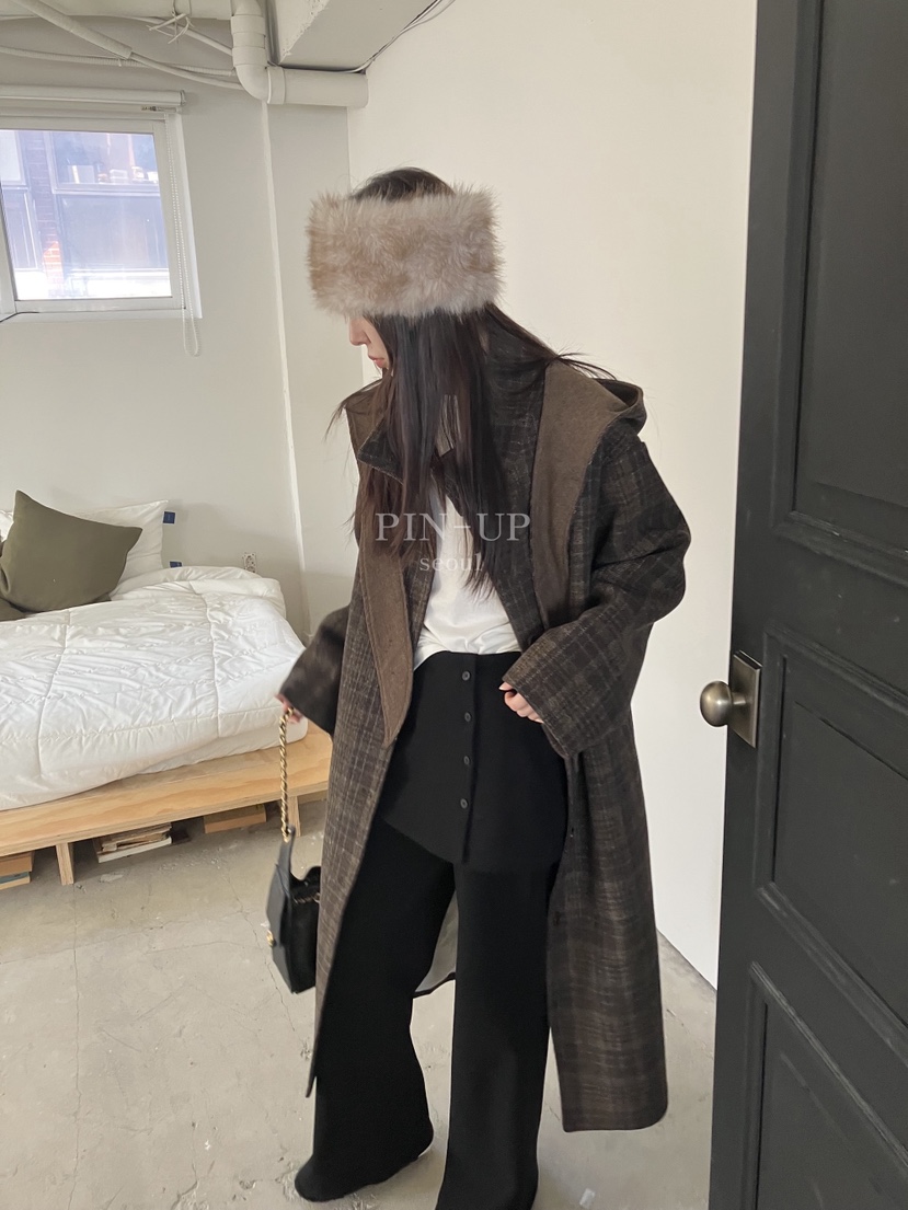 PIN-UP韓國代購㊣女士新品時尚真品25秋冬人氣熱賣裙褲喇叭PIN-UP裙褲