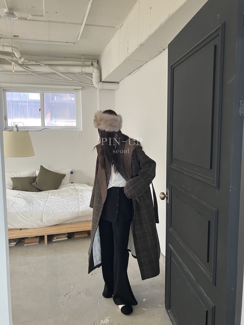 PIN-UP韓國代購㊣女士新品時尚真品25秋冬人氣熱賣裙褲喇叭PIN-UP裙褲