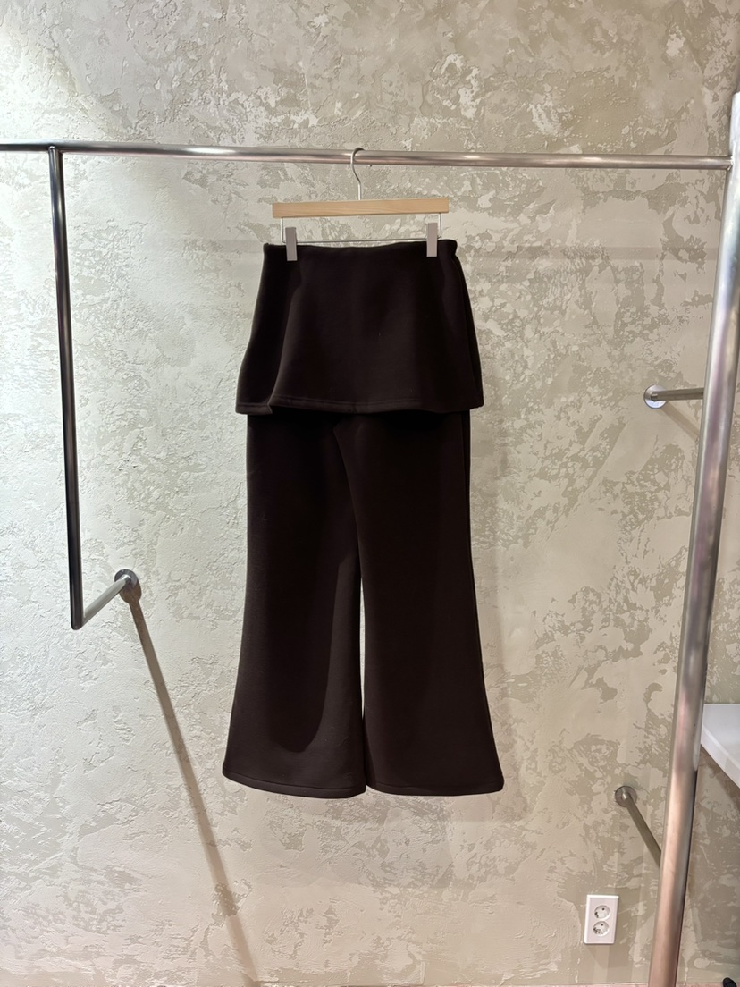 PIN-UP韓國代購㊣女士新品時尚真品25秋冬人氣熱賣裙褲喇叭PIN-UP裙褲