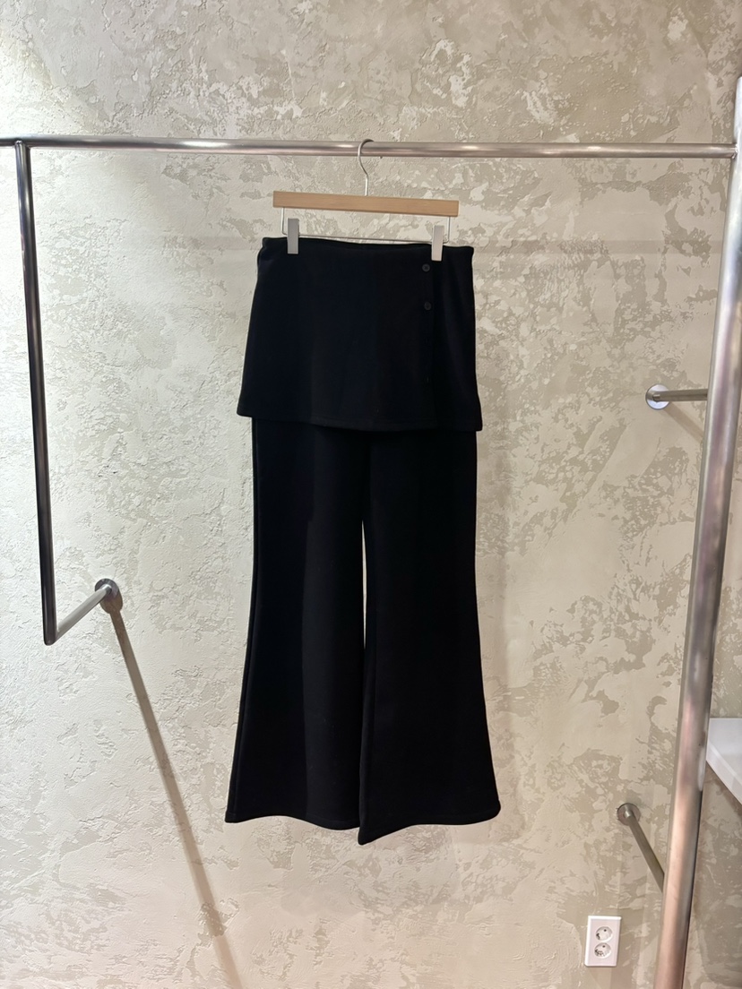 PIN-UP韓國代購㊣女士新品時尚真品25秋冬人氣熱賣裙褲喇叭PIN-UP裙褲圖色3